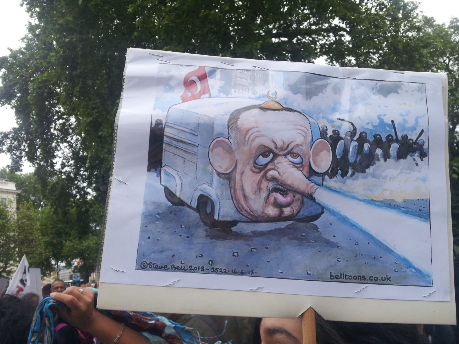 Gezi Park Protestosu-Turkish Embassy